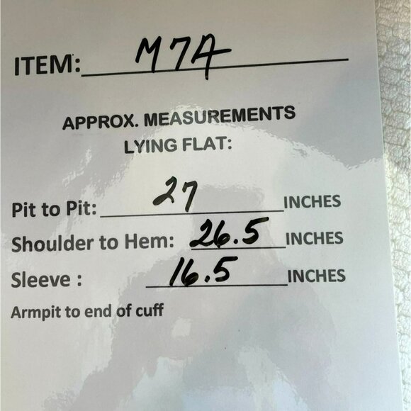 Tuff Athletics Sweatshirt Adult Pullover Long Sleeve Women's Size Medium in Blue - Picture 10 of 10